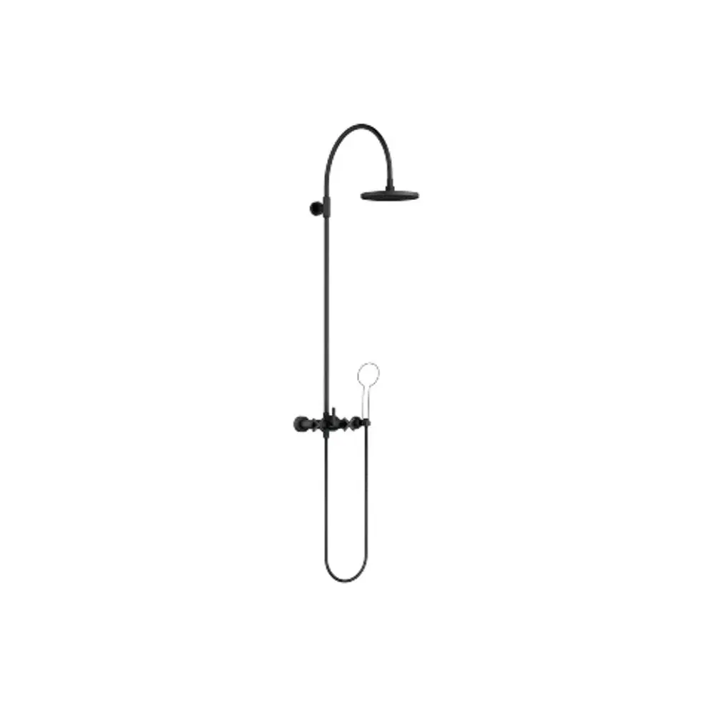 Dornbracht-TARA.-Shower Pipe-Ausladung 420mm-schwarz matt, 26632892-33 Galeriebild 1